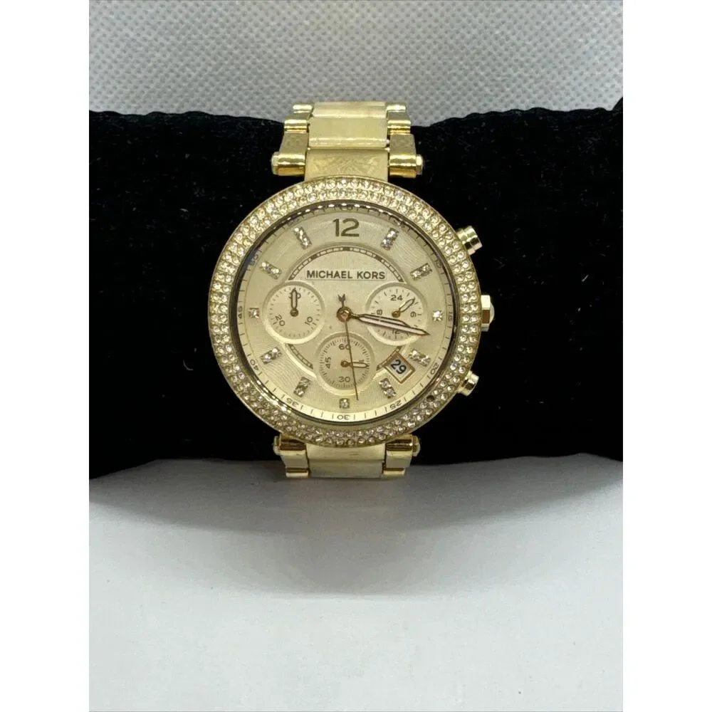 Michael Kors MK5632 Women's Gold Tone Analog Dial Quartz Wrist Watch JNA372